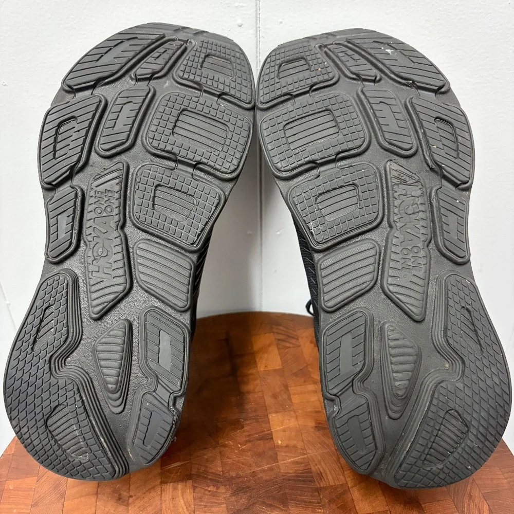 Hoka One One Bondi 7 Black Women's Sneakers Size 11D - Picture 9 of 9